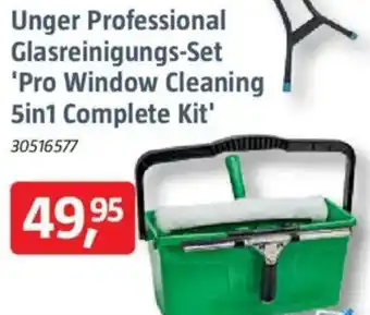 Bauhaus Unger Professional Glasreinigungs-Set 'Pro Window Cleaning 5in1 Complete Kit' Angebot