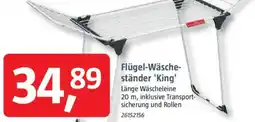 Bauhaus vileda Flügel-Wäsche- ständer 'King' Angebot