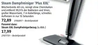 Bauhaus vileda Steam Dampfreiniger 'Plus XXL' Angebot