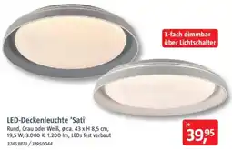Bauhaus LED-Deckenleuchte 'Sati' Angebot