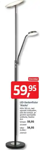 Bauhaus LED-Deckenfluter 'Alaska' Angebot