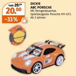 Müller DICKIE ABC PORSCHE Angebot