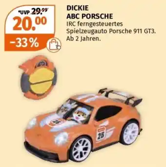 Müller DICKIE ABC PORSCHE Angebot