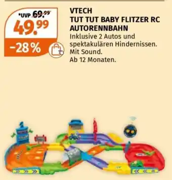 Müller VTECH TUT TUT BABY FLITZER RC AUTORENNBAHN Angebot