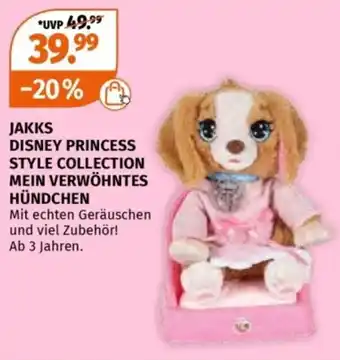 Müller JAKKS DISNEY PRINCESS STYLE COLLECTION MEIN VERWÖHNTES HÜNDCHEN Angebot