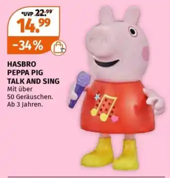 Müller HASBRO PEPPA PIG TALK AND SING Angebot