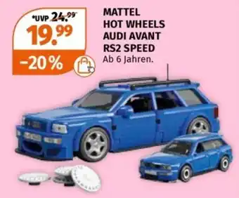 Müller MATTEL HOT WHEELS AUDI AVANT RS2 SPEED Angebot