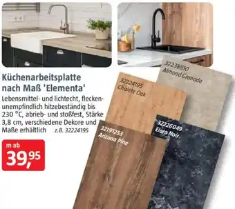 Bauhaus Küchenarbeitsplatte nach Maß 'Elementa' Angebot