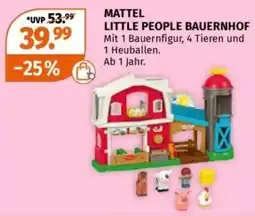 Müller MATTEL LITTLE PEOPLE BAUERNHOF Angebot