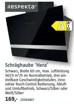 Bauhaus Schräghaube 'Hera' Angebot