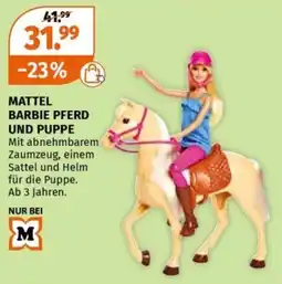 Müller MATTEL BARBIE PFERD UND PUPPE Angebot