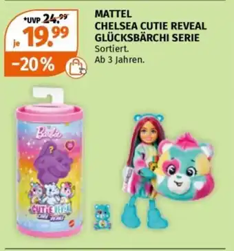 Müller MATTEL CHELSEA CUTIE REVEAL GLÜCKSBÄRCHI SERIE Angebot