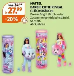 Müller MATTEL BARBIE CUTIE REVEAL GLÜCKSBÄRCHI Angebot