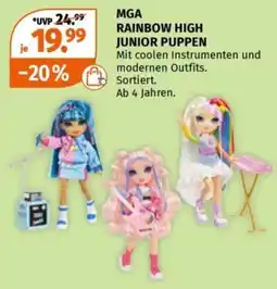 Müller MGA RAINBOW HIGH JUNIOR PUPPEN Angebot