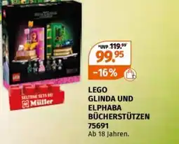 Müller LEGO GLINDA UND ELPHABA BÜCHERSTÜTZEN Angebot