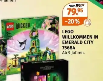 Müller LEGO WILLKOMMEN IN EMERALD CITY 75684 Angebot
