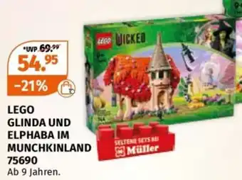 Müller LEGO GLINDA UND ELPHABA IM MUNCHKINLAND Angebot