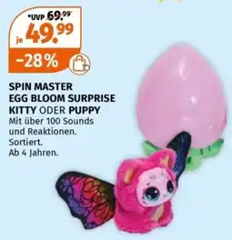 Müller SPIN MASTER EGG BLOOM SURPRISE KITTY ODER PUPPY Angebot