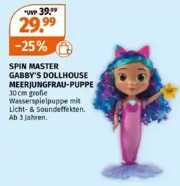Müller SPIN MASTER GABBY'S DOLLHOUSE MEERJUNGFRAU-PUPPE Angebot