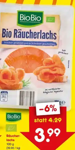 Netto Marken-Discount BioBio Bio-Räucherlachs Angebot