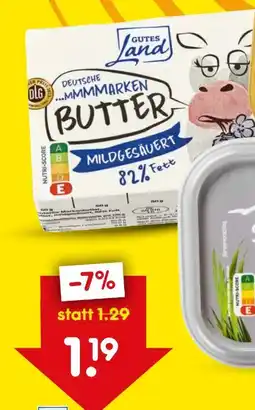 Netto Marken-Discount Gutes Land Butter Angebot