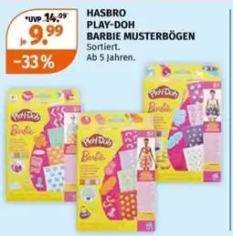 Müller HASBRO PLAY-DOH BARBIE MUSTERBÖGEN Angebot