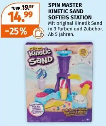Müller SPIN MASTER KINETIC SAND SOFTEIS STATION Angebot