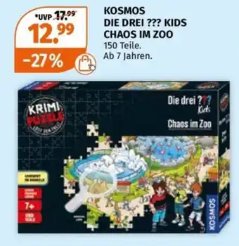 Müller KOSMOS DIE DREI ??? KIDS CHAOS IM ZOO Angebot