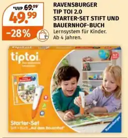 Müller RAVENSBURGER ΤΙΡ ΤΟΙ 2.0 STARTER-SET STIFT UND BAUERNHOF-BUCH Angebot