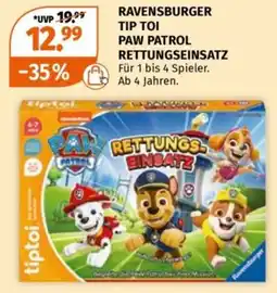 Müller RAVENSBURGER TIP TOI PAW PATROL RETTUNGSEINSATZ Angebot