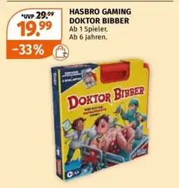 Müller HASBRO GAMING DOKTOR BIBBER Angebot