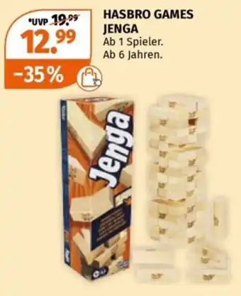 Müller HASBRO GAMES JENGA Angebot