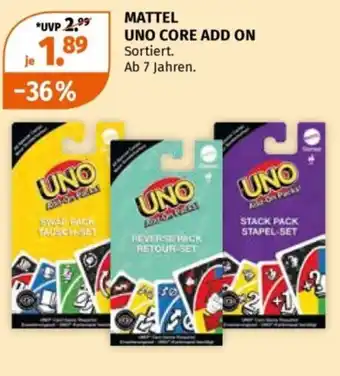 Müller MATTEL UNO CORE ADD ON Angebot