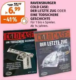 Müller RAVENSBURGER COLD CASE: DER LETZTE ZUG ODER EINE TODSICHERE GESCHICHTE Angebot