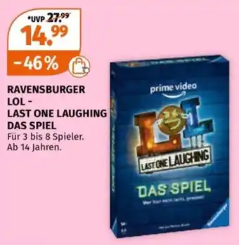Müller RAVENSBURGER LOL - LAST ONE LAUGHING DAS SPIEL Angebot