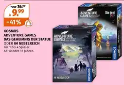 Müller KOSMOS ADVENTURE GAMES DAS GEHEIMNIS DER STATUE GAMES ODER IM NEBELREICH Angebot