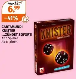 Müller CARTAMUNDI ....ZÜNDET SOFORT! Angebot