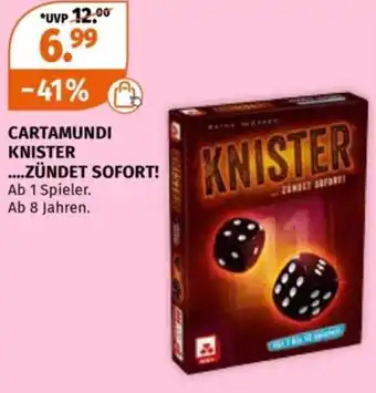 Müller CARTAMUNDI ....ZÜNDET SOFORT! Angebot
