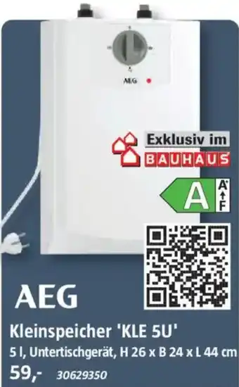 Bauhaus AEG Kleinspeicher 'KLE 5U' Angebot