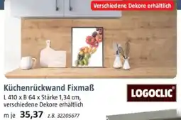 Bauhaus Küchenrückwand Fixmaẞ LOGOCLIC Angebot