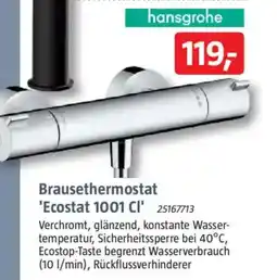 Bauhaus hansgrohe Brausethermostat 'Ecostat 1001 CI' Angebot