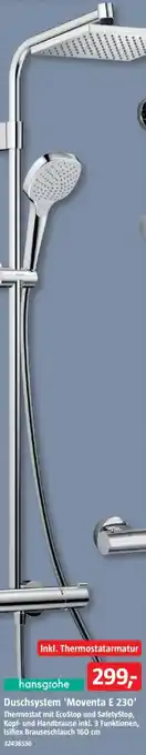 Bauhaus hansgrohe Duschsystem 'Moventa E 230' Angebot