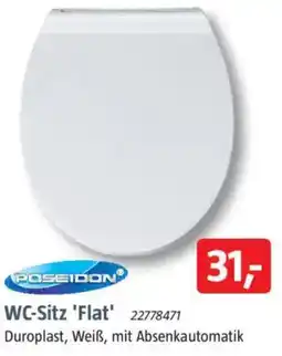 Bauhaus POSEIDON WC-Sitz 'Flat' Angebot