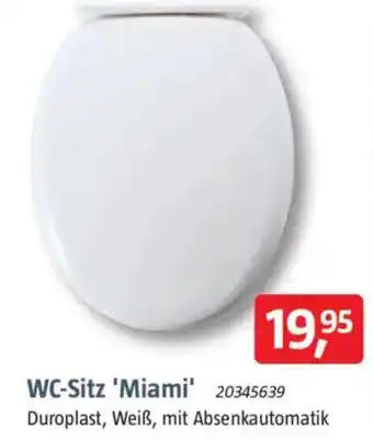 Bauhaus WC-Sitz 'Miami' Angebot