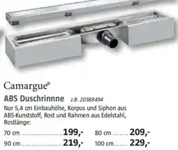 Bauhaus Camargue ABS Duschrinnne 70 cm Angebot