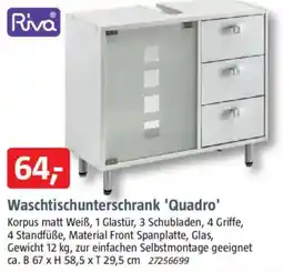 Bauhaus Riva Waschtischunterschrank 'Quadro' Angebot