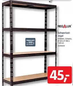 Bauhaus REGALUX Schwerlastregal Angebot