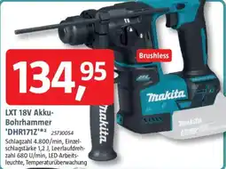 Bauhaus Makita LXT 18V Akku- Bohrhammer 'DHR171Z' Angebot
