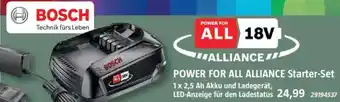 Bauhaus BOSCH POWER FOR ALL ALLIANCE Starter-Set Angebot
