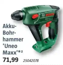 Bauhaus BOSCH Akku- Bohrhammer 'Uneo Maxx' Angebot